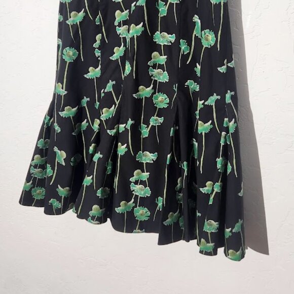 Charlotte Brody Cap Sleeve Fit & Flare Style Floral Dress size Medium - Picture 3 of 5